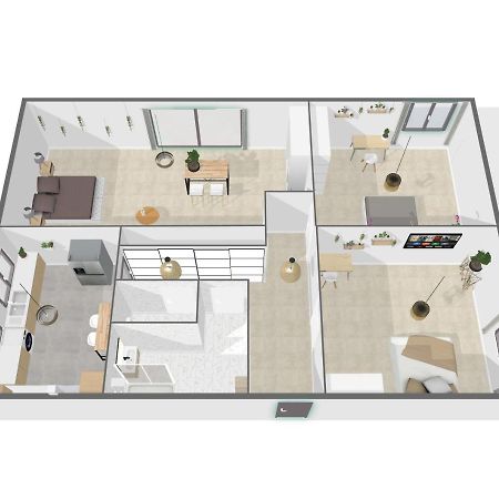 La Hearty Room Logement En Colocation لو بليسيس-روبنسون المظهر الخارجي الصورة